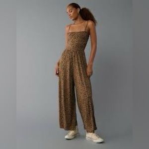 Leopard Print Jumpsuit - AE Soft and Sexy Jumpsuit